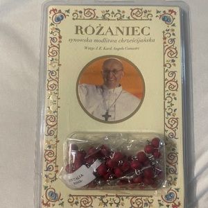 Rosary and rosary prayer book